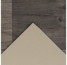 Detailansicht einer Vinylbodenfliese mit Holzoptik