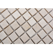 Mosaikfliesen aus Marmor im Detailansicht