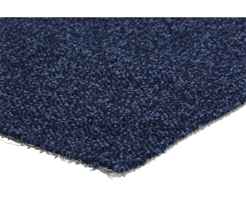 Teppichboden Schlinge Massimo blau 500 cm breit (Meterware)