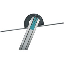 Wolfcraft Schneidlehre mit Winkelmesser und Führungsschiene