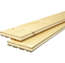 Zwei Profilbretter aus Holz