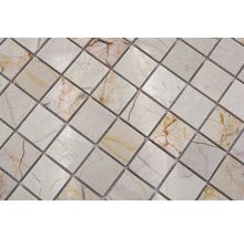 Mosaikfliese aus Marmor