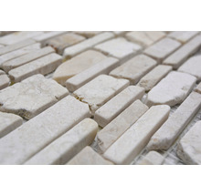 Mosaikfliesen aus Naturstein, rechteckig