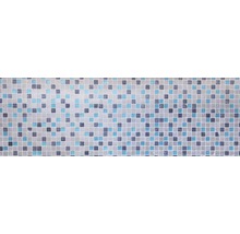 Mosaikfliesen mit quadratischen Elementen in verschiedenen Farbtönen