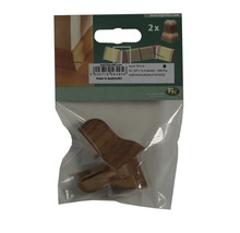 Außenecken für Sockelleisten, zwei Stück in einer Verpackung.
