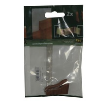 Verpackung mit zwei Dachziegelhaltern