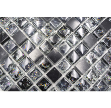 Mosaikfliesen aus Glas und Stein