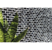 Wandfliesen aus Glasmosaik mit rechteckigen Elementen