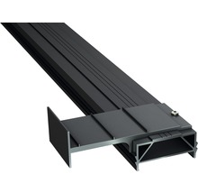 Aluminiumprofil mit Montagehalterung