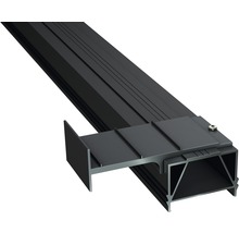 Aluminiumprofil mit Halterung