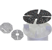 Stelzfuß mit Zubehör für Terrassenbau