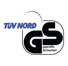 TÜV Nord Logo mit Geprüfte Sicherheit Siegel