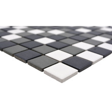 Mosaikfliese aus Keramik in quadratischer Form