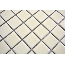 Quadratische Mosaikfliesen, Detailansicht