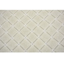 Mosaikfliesenmuster mit quadratischen Glasfliesen