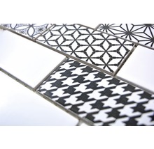 Keramikmosaikfliesen mit verschiedenen Mustern