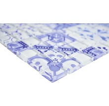 Mosaikfliese mit floralem Muster für Wand und Boden