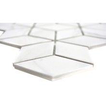 Mosaikfliesen aus Marmor im Diamantmuster