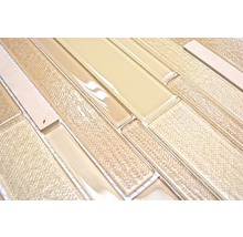 Mosaikfliese in länglicher Form