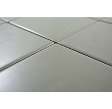 Nahaufnahme von Keramikfliesen mit Fugen