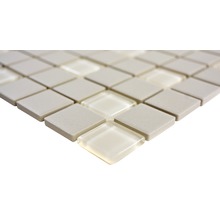 Mosaikfliese aus Steinzeug und Glas