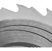 Nahaufnahme eines Kreissägeblatts