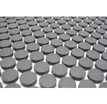 Mosaikfliesen aus Keramik, rund, Nahaufnahme