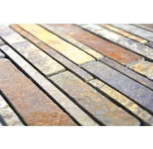 Detailansicht von Wandverblender aus Naturstein