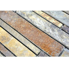 Mosaikfliese aus Schiefer