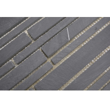 Mosaikfliese aus Schiefer