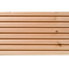 Holzfassade mit Nut und Feder