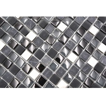 Mosaikfliesen aus Glas und Naturstein