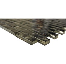 Mosaikfliese aus Glas im Querformat