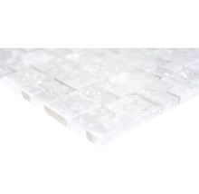 Mosaikfliese aus Glas und Marmor