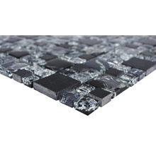 Mosaikfliese aus Glas und Stein