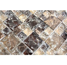 Mosaikfliesen aus Glas und Marmor
