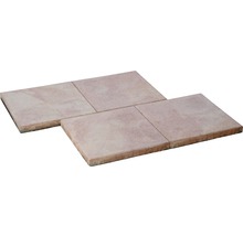 Beton Terrassenplatte iStone Basic ocker-gelb-rosè 40 x 40 x 4 cm
