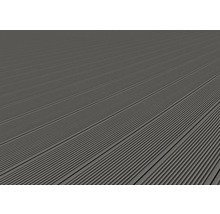 Terrassendielen aus geriffeltem Material