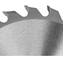 Detailaufnahme eines Kreissägeblatts