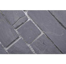 Nahaufnahme von Schiefer Mosaikfliesen