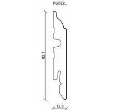 Abmessungen eines Zierprofils