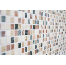 Wandfliesenmosaik mit Steinoptik