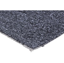 Nahaufnahme eines grauen Teppichbodens