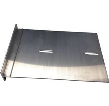 Aluminium Montageplatte mit Schlitzen