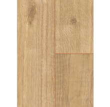 Nahaufnahme von Laminatboden mit Holzstruktur