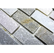 Naturstein Mosaikfliesen, rechteckig