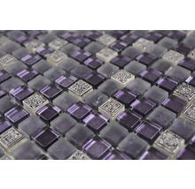 Mosaikfliesen aus Glas und Metall für Wand und Boden