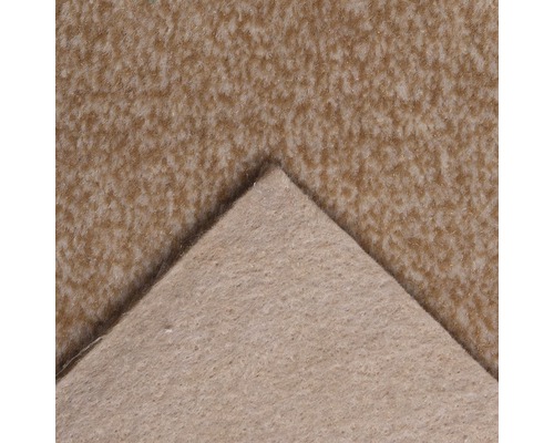 Teppichboden Velours Catania dunkelbeige 400 cm breit (Meterware)