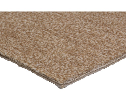 Teppichboden Velours Catania dunkelbeige 500 cm breit (Meterware)