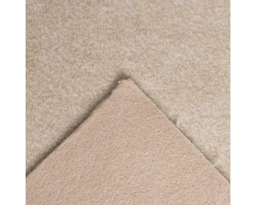 Teppichboden Velours Catania beige 400 cm breit (Meterware)